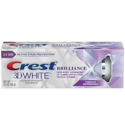 Crest 3D White Brilliance Teeth Whitening Toothpaste