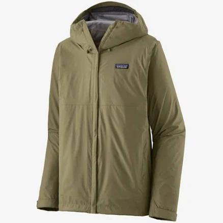 Patagonia Torrentshell 3L Jacket for Men - Sage Khaki / S | Half-Moon Outfitters