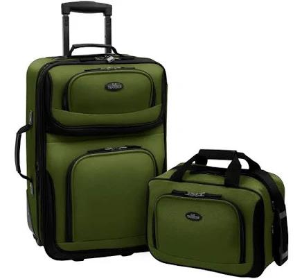 U.S. Traveler Rio 2pc Expandable Softside Carry On Luggage Set