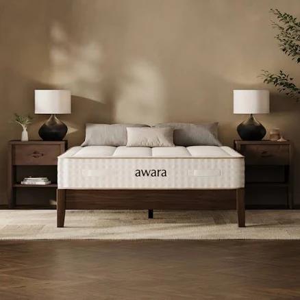 Awara Organic Latex Mattress 10" Hybrid Organic Wool & Latex Mattress