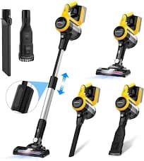DeWALT Cordless Vacuum Cleaner 20v/18v Battery 250W Upgrade Brushless Motor 6
