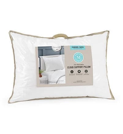 Martha Stewart Gel-Alternative Medium Cloud Support Pillow