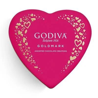 Godiva Goldmark Assorted Chocolate Heart Box