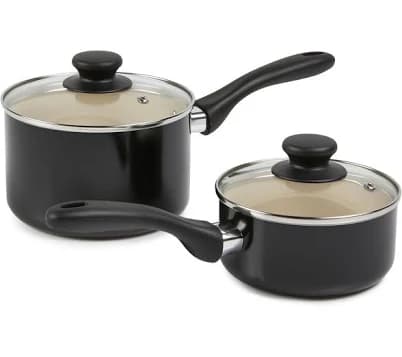 INKEDZ 11-Piece Ceramic Non-Stick Pots and Pans Set