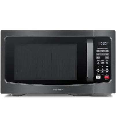 TOSHIBA 1.2 Cu Ft Countertop Microwave Smart Sensor