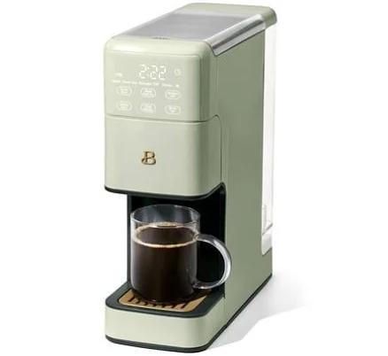 Drew Barrymore Beautiful Perfect Grind Programmable Single Serve Coffee Maker