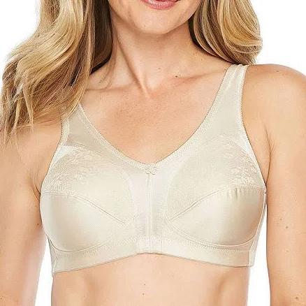 Underscore Fashion Plus Comfort Lace Trim Wireless Full Coverage Bra