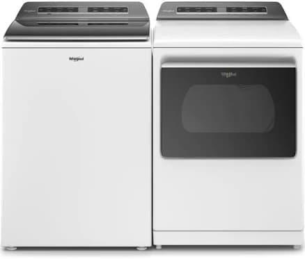 Whirlpool White Laundry Pair
