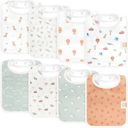 KeaBabies Coast Drool Bibs