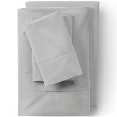Lands' End 300 Thread Count Cotton Percale Bed Sheet Set