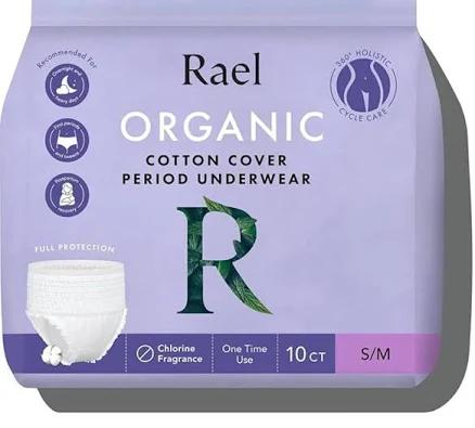 Rael Organic Cotton Disposable Period Underwear