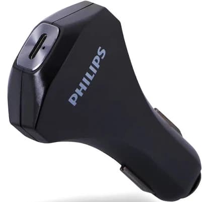 Philips 60W USB-C Laptop/Phone/ Tablet Car Charger