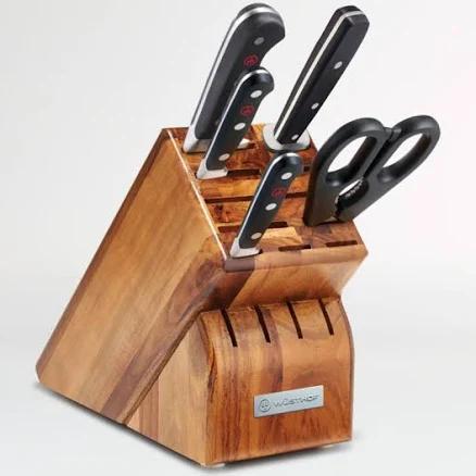 Wusthof Classic 6-Piece Starter Knife Block Set