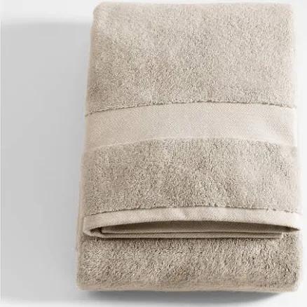 Crate and Barrel Organic Turkish Cotton Bath Sheet