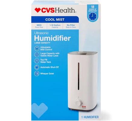 CVS Health Ultrasonic Cool Mist Large Humidifier