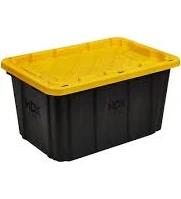 HDX 27 Gallon Tough Storage Tote