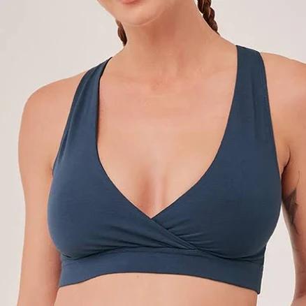 Pact Women's Maternity Organic Cotton Nursing Bralette