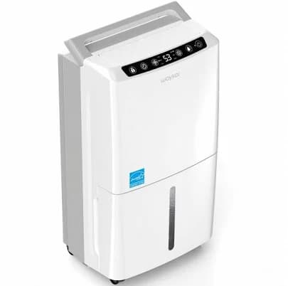 34 pt. 1,200 sq.ft. Energy Star 2024 home Dehumidifier in. White with Bucket