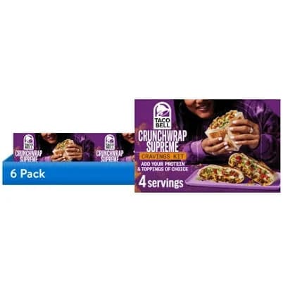 Taco Bell Crunchwrap Supreme Craving Kit