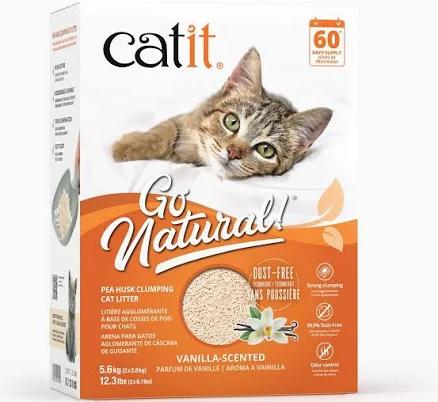 Catit Go Natural Pea Husk Clumping Cat Litter