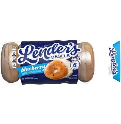 Lender's Blueberry Bagels