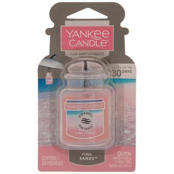 Yankee Candle Pink Sands Car Jar Air Freshener