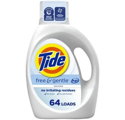 Tide Free & Gentle Liquid Laundry Detergent