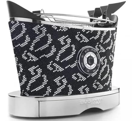 Casa Bugatti Luxury Toaster with Swarovski Crystals.