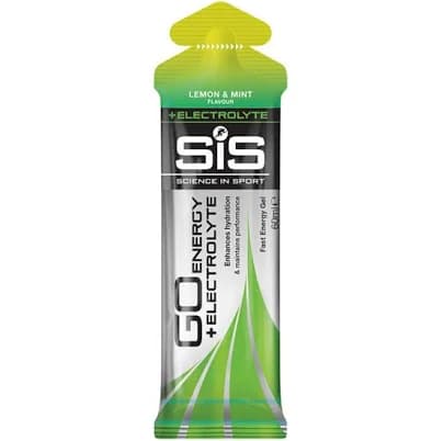 Sis Go Energy + Electrolyte Lemon & Mint 60ml Energy Gel