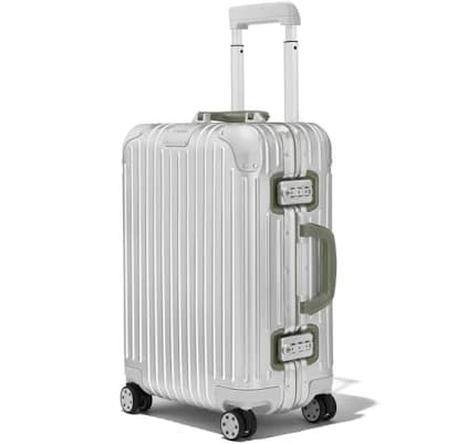 RIMOWA Original Cabin Twist Suitcase in Silver and