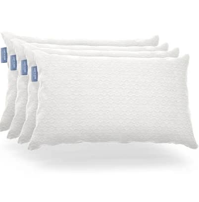 Cosy House Collection Luxury Bamboo Pillow - Queen - 4 Pillows
