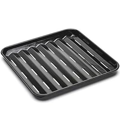 Breville 12" × 12" ENAMEL BROILING PAN the Smart Oven BOV800XL, the Smart Oven Pro BOV845BSS and the Smart Oven Air BOV900BSS