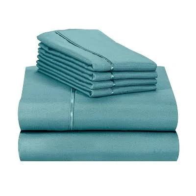 LuxClub Cooling 6 PC Microfiber Sheet Set