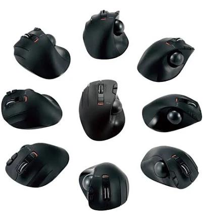 ELECOM Wireless Mouse Trackball M-XT4DRBK