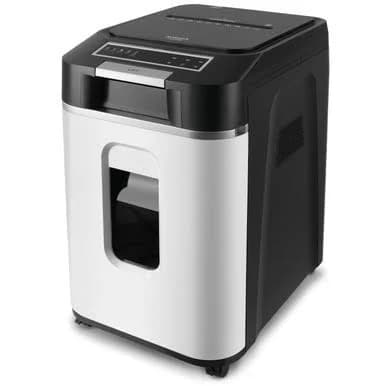 Aurora Commercial Grade 220-Sheet Auto Feed High Security Micro-Cut Shredder
