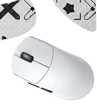 NOUKAJU Mouse Grip Tape Full Coverage for Lamzu Maya 4K Wireless Gaming Mouse, Mouse Anti Slip Grip Tape,Self-Adhesive PreCut Sweat-Resistant