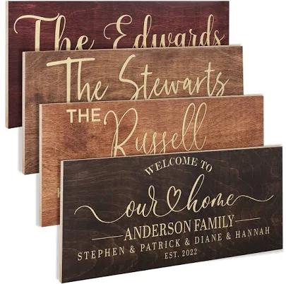 Family Personalized Sign