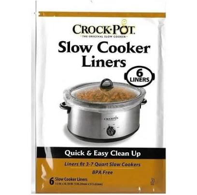 Crock Pot Slow Cooker Liners