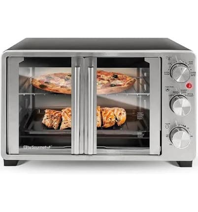 Elite Double French Door Toaster Oven