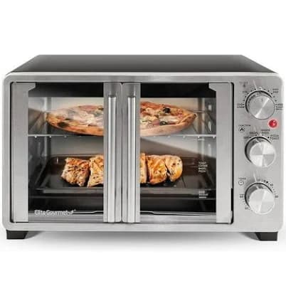 Elite Double French Door Toaster Oven