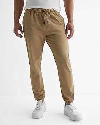 Express Men's Elastic Waist Chino Jogger