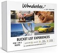 Wonderbox Experience Gift Bucket List Experiences Activity