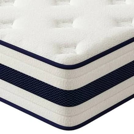 Mattress Nisien 10 Inch Memory Foam Hybrid Mattress in a Box