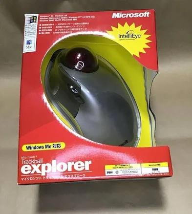 Microsoft D68-00007 Trackball Explorer Mouse japan