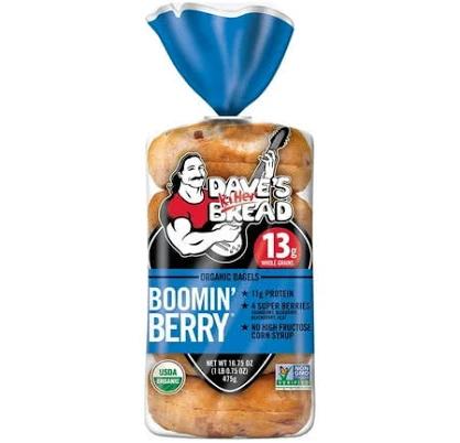 Dave's Killer Bread Organic Boomin' Berry Bagels