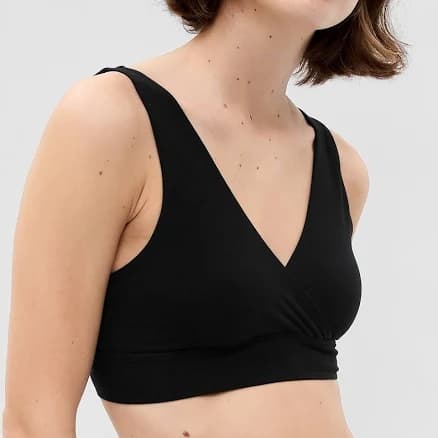 Gap Women's Maternity Organic Cotton Nursing Lounge Bra