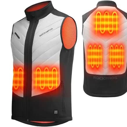 ROCKBROS Unisex Smart Heated Vest with 5 Zones