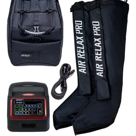 Air Relax Pro AR-4 Professional Compression Boots, FDA Cleared Leg Recovery System, Medical Grade Recovery Boots and Pump