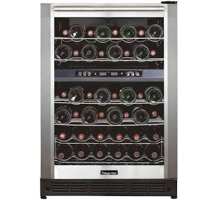 Magic Chef 44 Bottle Dual Zone Wine Cooler