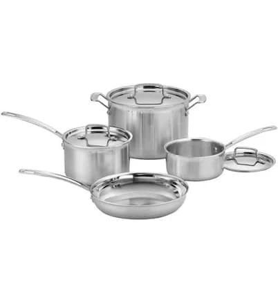 Cuisinart MultiClad Pro 7-Piece Cookware Set
